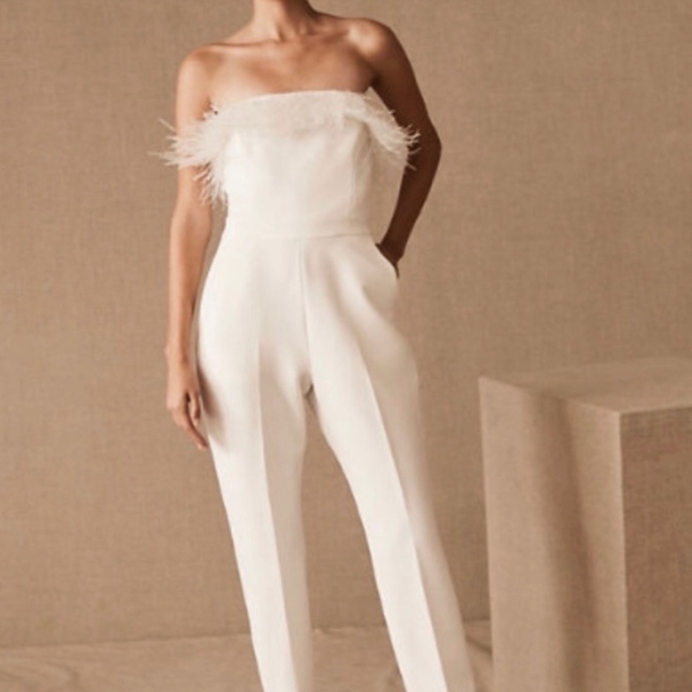 BHLDN SAYLOR Janae fringe jumpsuit